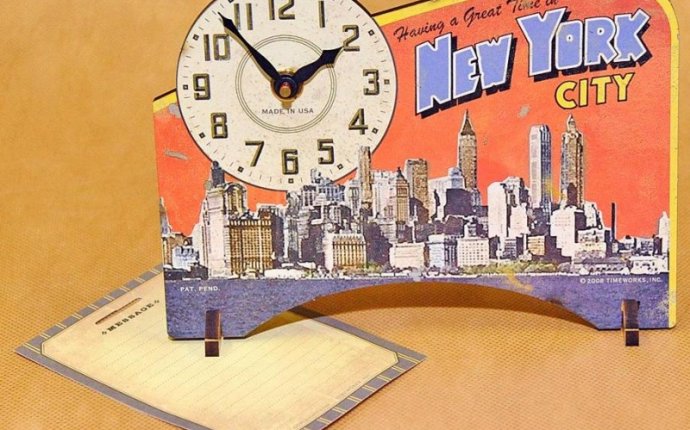 Настольные часы New York City от Timeworks POTNYC