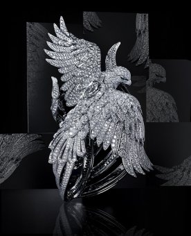 Cartier Secret Watch with Phoenix - наручные часы в виде феникса