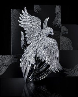 Cartier Secret Watch with Phoenix - наручные часы в виде феникса